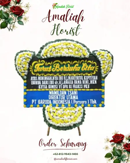 Papan Bunga Duka Bangunasri